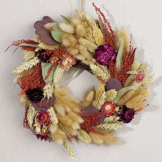 Rosewood Dried Wreath